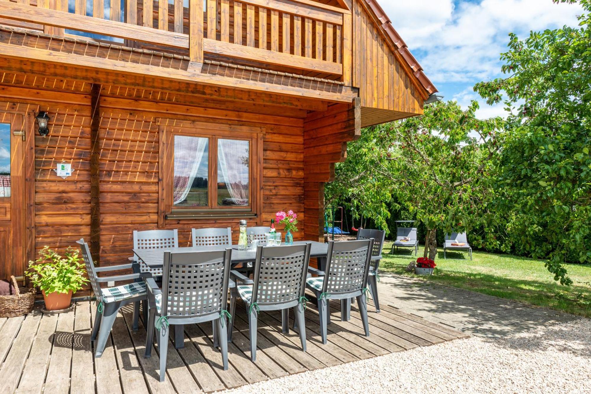 Ferienblockhaus Glocker - Hof Villa Leibertingen ภายนอก รูปภาพ